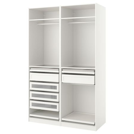 Гардероб, комбинация, белый 150x58x236 см IKEA PAX ПАКС 293.246.88