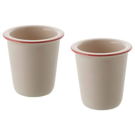 Кружка, бежевый, 13 сл IKEA ВЭРМЕР 604.406.71