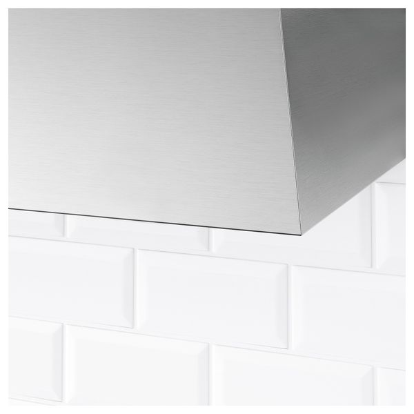 Колпак вытяжного шкафа стенного крепления ГРИЛЬЕРА, нержав сталь - схема-чертеж с размерами