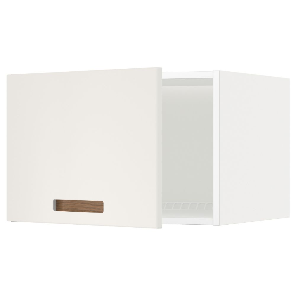 Верхний шкаф на холодильник, морозильник МЕТОД, белый, Мэрста белый - схема-чертеж с размерами