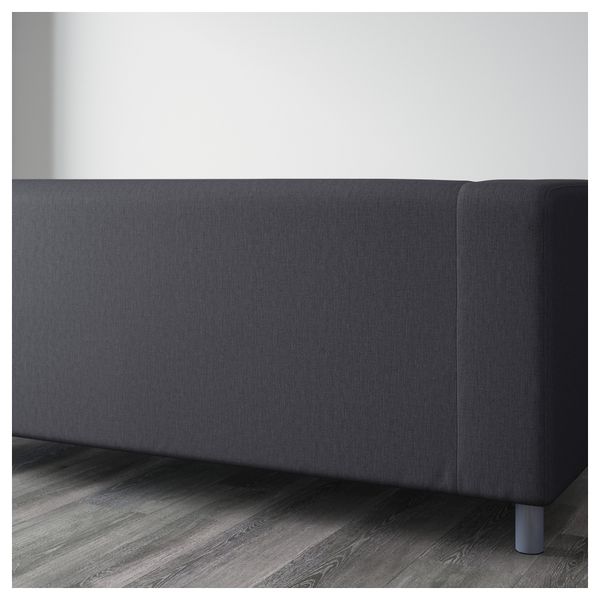 Диван 2-местный КЛИППАН, Висле серый - фото 4