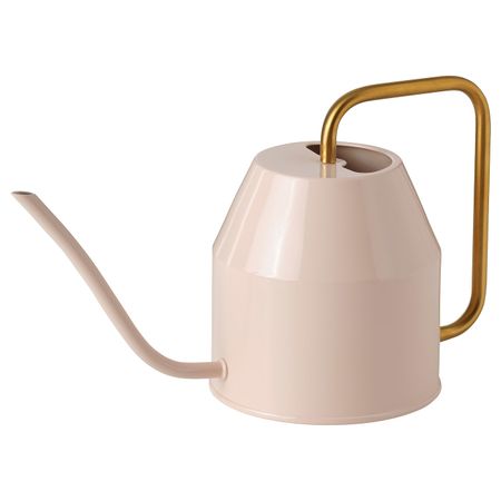 Лейка, бледно-розовый/золотой 0.9 л IKEA VATTENKRASSE ВАТТЕНКРАССЕ 605.053.18