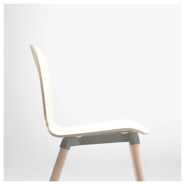 Стул СВЕН-БЕРТИЛЬ, белый, Эрнфрид береза - фото 4