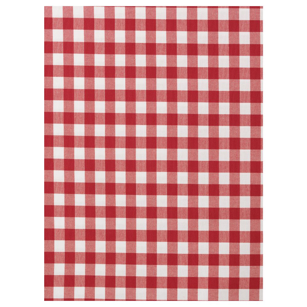 Ткань БЕРТА РУТА, красный/белый средняя клетка крупная клетка, красный (150 см) - схема-чертеж с размерами