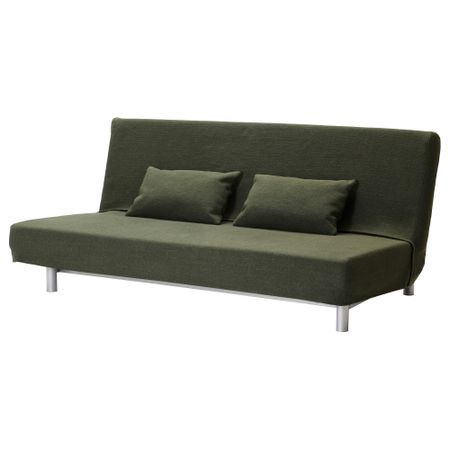 Диван-кровать 3-местный БЕДИНГЕ / РЕСМУ, Эдшен зеленый