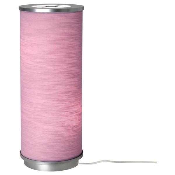 Лампа настольная ВИДЬЯ, розовый - схема-чертеж с размерами