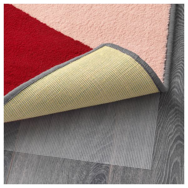 Ковер, короткий ворс ПАНДРУП, разноцветный (133x195 см) - фото 3