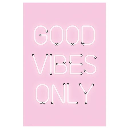 Постер, Good vibes, 61x91 см IKEA БИЛЬД 304.481.74
