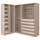 PAX Гардероб угловой - под беленый дуб 161/188x201 см