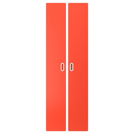 Дверь, красный 60x192 см 2 шт IKEA FRITIDS ФРИТИДС 603.867.68