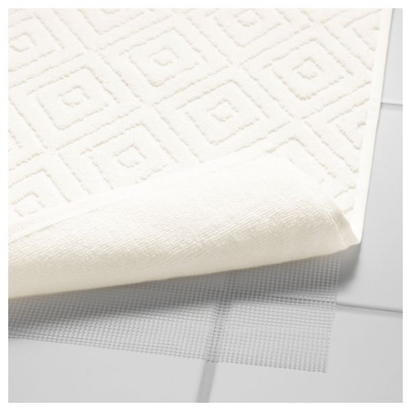 Коврик для ванной ФЭЛАРЕН, белый (50x80 см) - фото 3