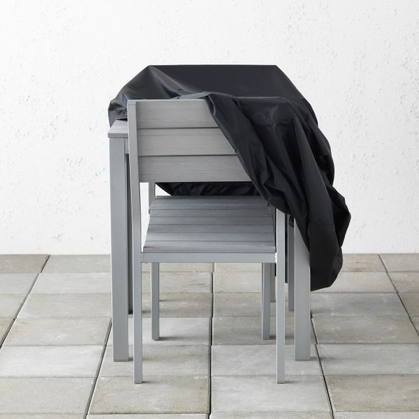 Чехол для мебели, черный 100x70 см IKEA ТОСТЕРО 203.762.57 - схема-чертеж с размерами