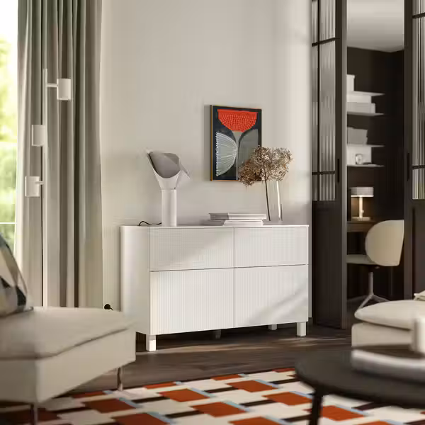 BESTÅ Комб для хран с дверц/ящ - фото 2