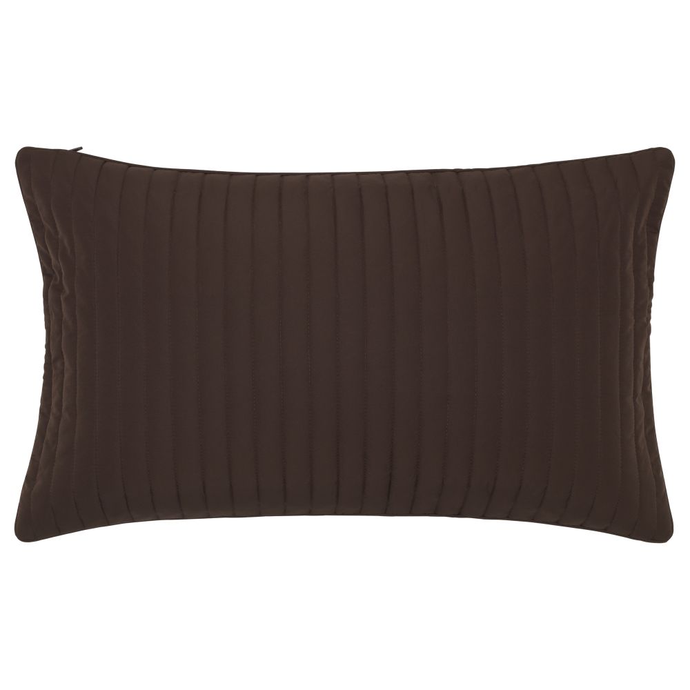 Чехол на подушку КАРИТ, коричневый (40x65 см) - фото 1