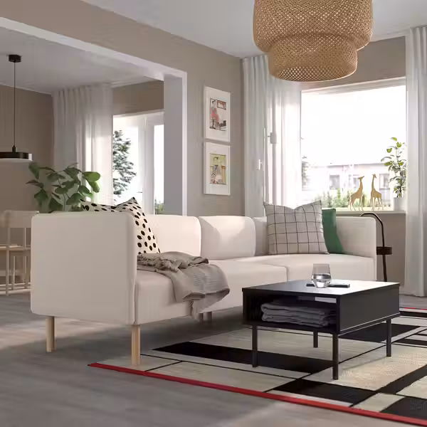 LILLEHEM 4-местный модульный диван - Vissle/бежевый дерево - фото 2