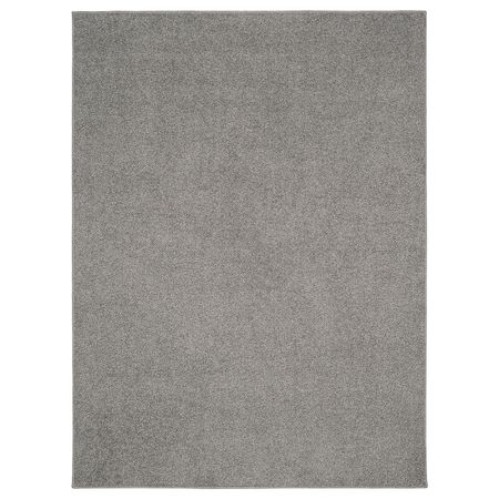 Ковер, длинный ворс, светло-серый 170x230 см IKEA ALLERSLEV АЛЛЕРСЛЕВ 405.086.95