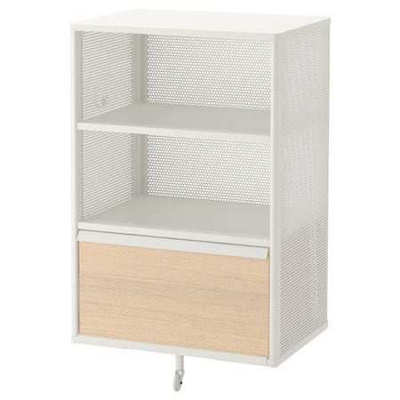 Модуль для хранения, сетка/белый 61x101 см IKEA BEKANT БЕКАНТ 603.629.94