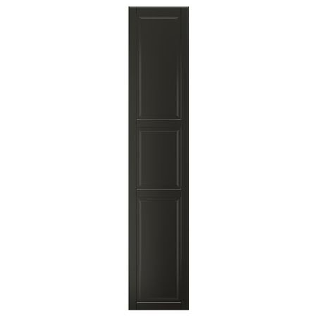 BODBYN Дверь - чёрный 40x200 см