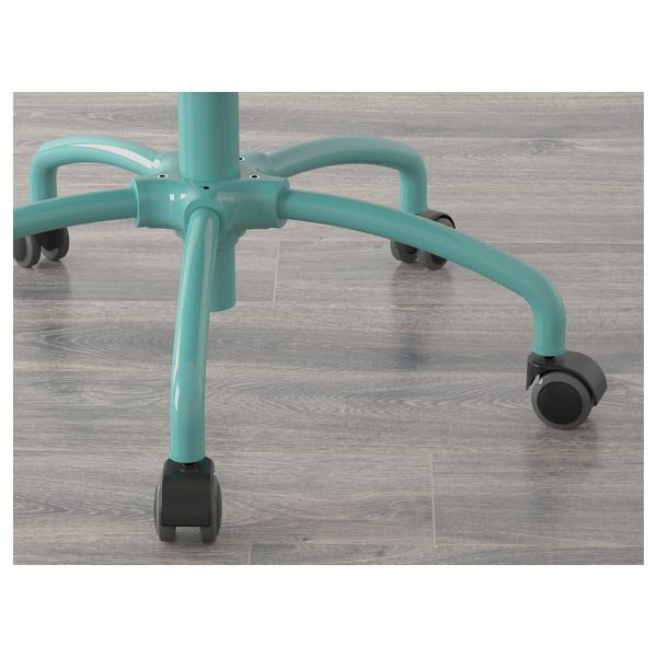 Рабочий стул РОБЕРГЕТ, бирюзовый - фото 7