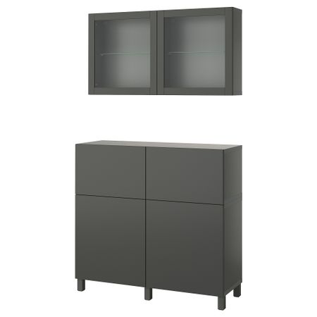 Комбинированный для хранения с дверцами, ящиками IKEA BESTÅ БЕСТО 795.081.28