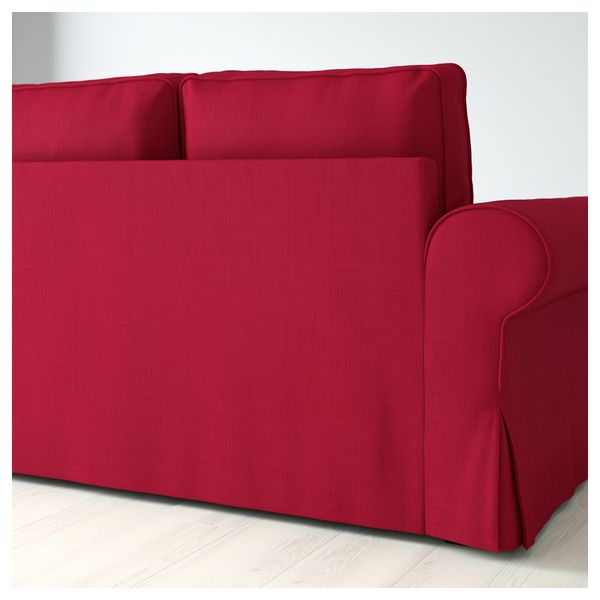 Диван-кровать с козеткой БАККАБРУ, Нордвалла красный - фото 7