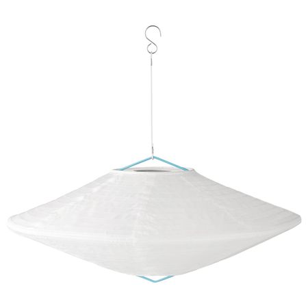Подвесная светодиодная лампа, для сада шаровидный/в форме алмаза 45 см IKEA SOLVINDEN СОЛВИДЕН 704.869.27