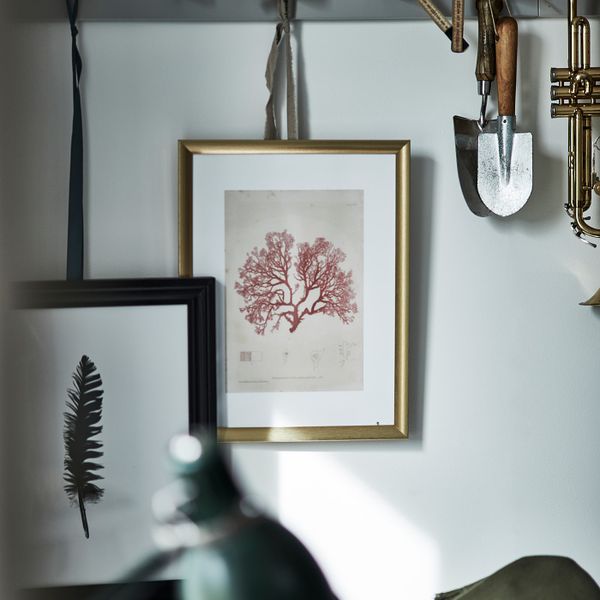 Рама, золотой 21x30 см IKEA SILVERHÖJDEN СИЛВЕРХОЙДЕН 803.704.03 - схема-чертеж с размерами