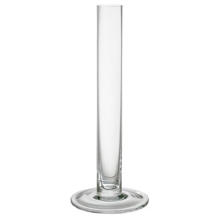 Ваза, прозрачное стекло 23 см IKEA TAJT ТАЙТ 603.717.24