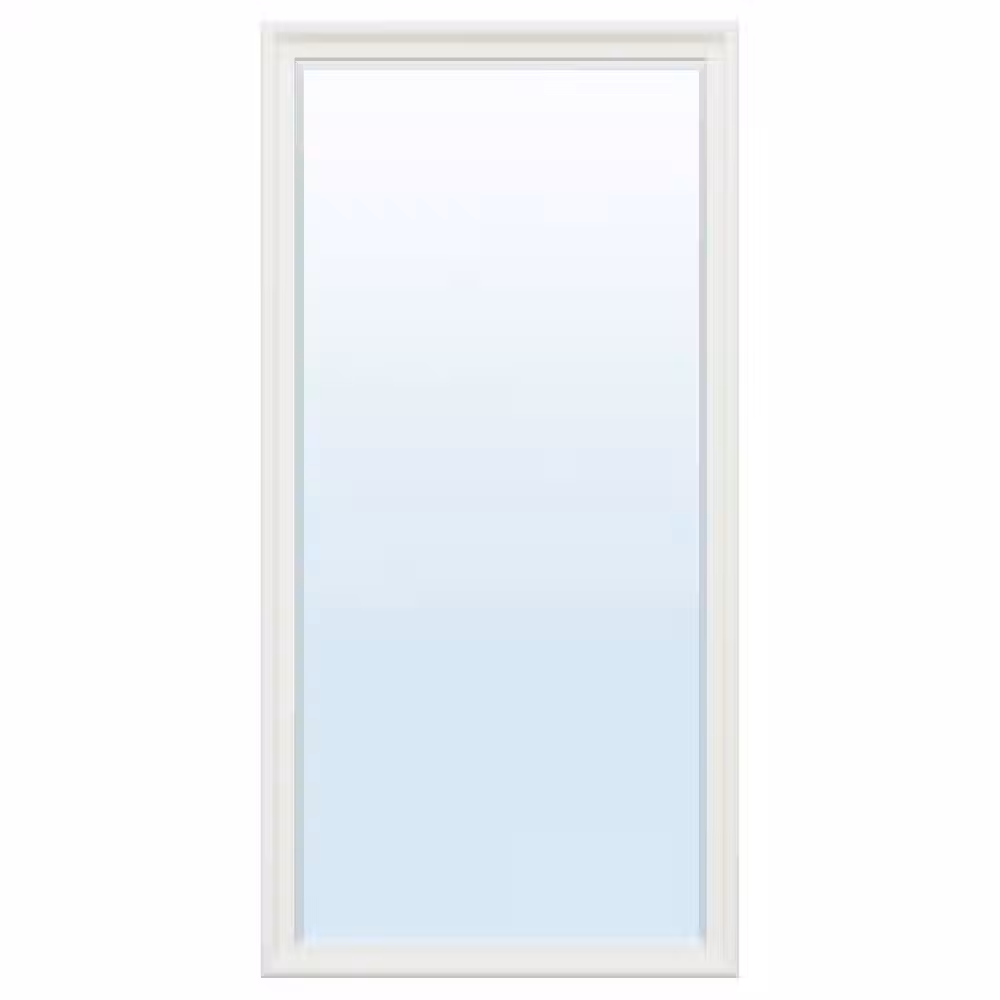 PINGSTSYREN ПИГНСТСЮРЕН Зеркало - белый 60x120 см - фото 1