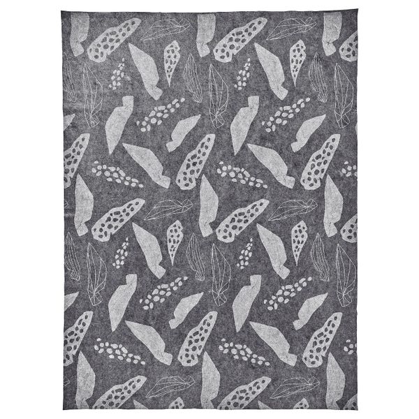 Защитное покрывало для перевозки, черный, белый, 150x200 см IKEA ОМБЮТЕ 804.466.86 - фото 2