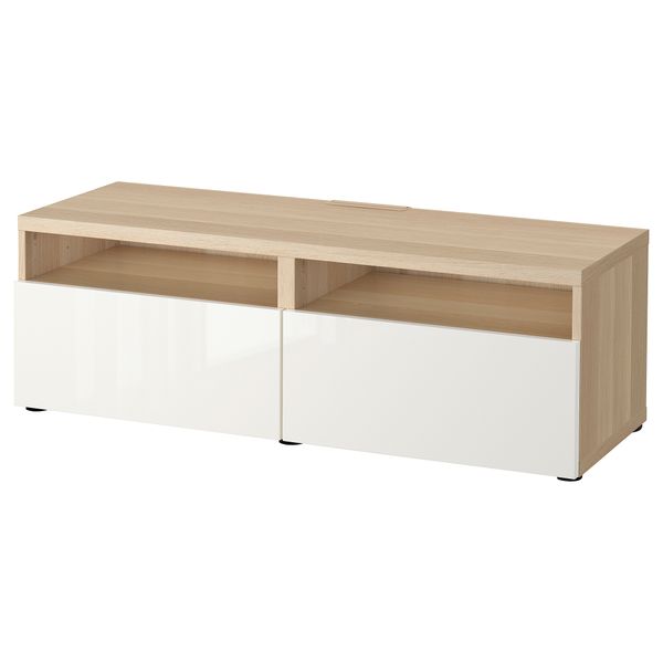 Тумба для ТВ с ящиками, 120x42x39 cm IKEA BESTÅ БЕСТО 093.243.83 - фото 1