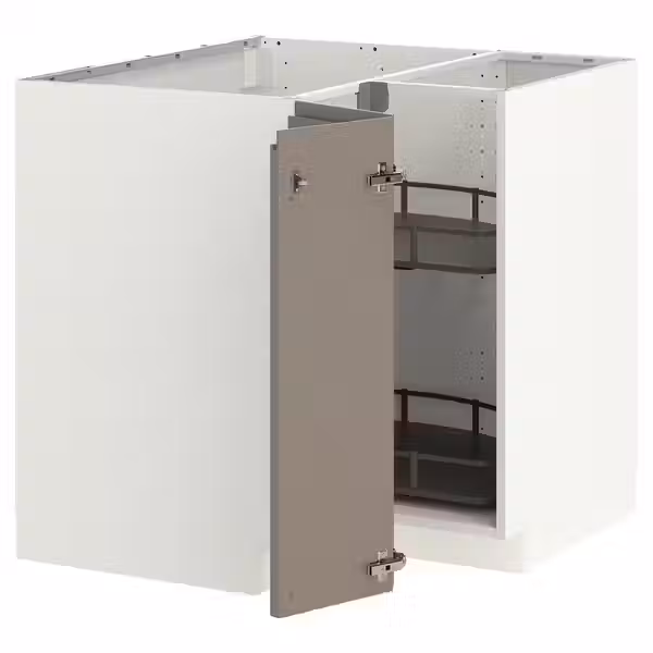 METOD Угловой напольн шкаф с вращающ секц - фото 1