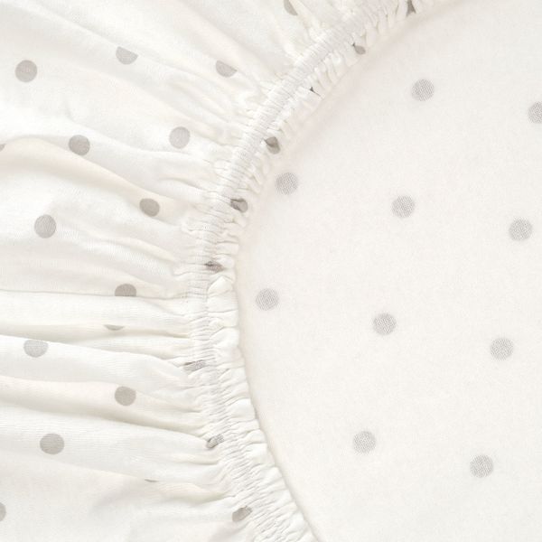 Простыня натяжная для кроватки, точечный/луна 60x120 см IKEA LENAST ЛЕНАСТ 804.576.08 - схема-чертеж с размерами