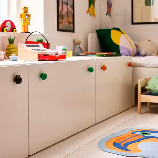 GREJSIMOJS ГРЕЙСИМОЙС Ручка мебельная - зеленый/медведь 38 мм - фото 2