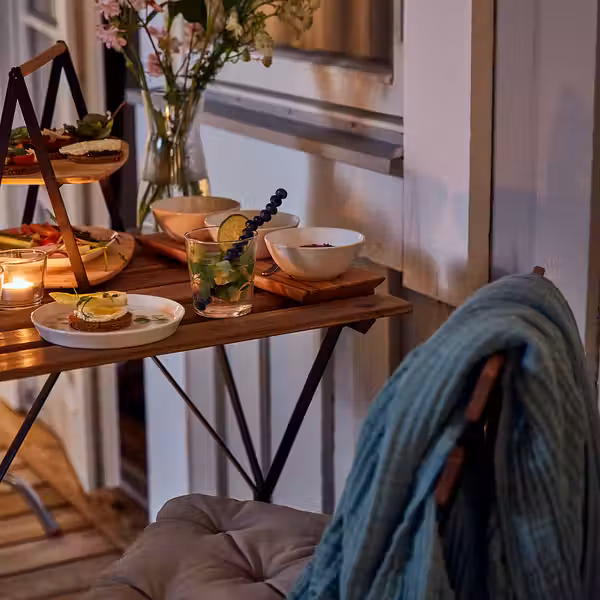 TÄRNÖ Стол+4 стула, д/сада - фото 2