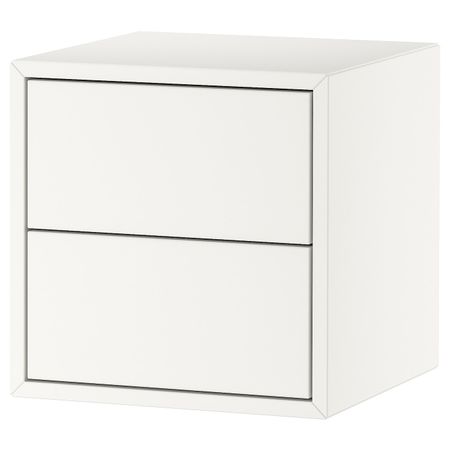 Шкаф с 2 ящиками, белый 35x35x35 см IKEA EKET ЭКЕТ 904.289.17