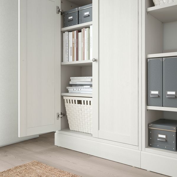 Комбинация для хранения, 162x37x134 см, белый IKEA HAVSTA ХАВСТА 892.658.36 - фото 4