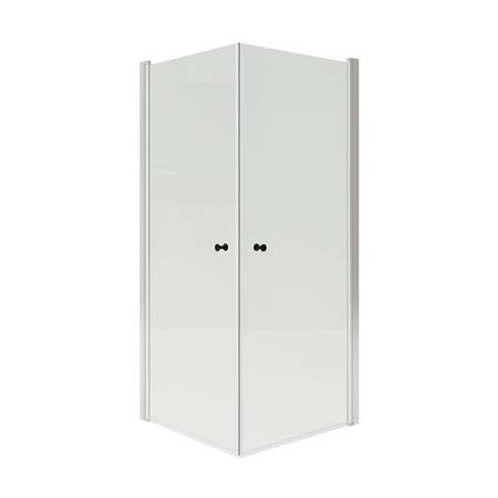 OPPEJEN Душевой уголок с 2 дверями/поддоном 86x86x202 см