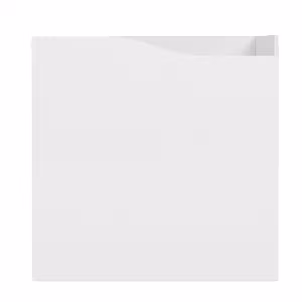 KALLAX Вставка с дверцей - волнистый/белый 33x33 см - схема-чертеж с размерами