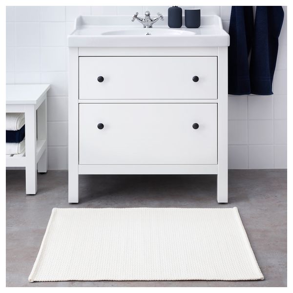 IKEA в интерьере ванной - схема-чертеж с размерами