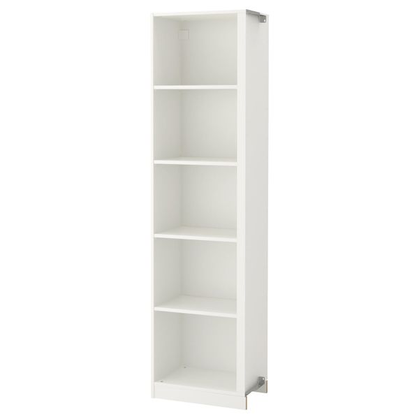 Дополнительный угловой модуль, 4 полки, белый 53x35x201 см IKEA ПАКС 903.683.29 - фото 1