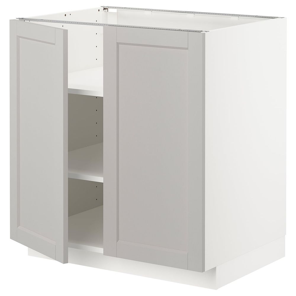 IKEA, вид спереди - схема-чертеж с размерами