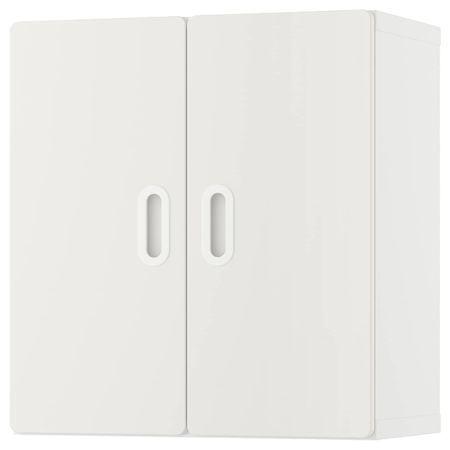 Навесной шкаф, белый/белый 60x30x64 см IKEA STUVA СТУВА / FRITIDS ФРИТИДС 592.767.37