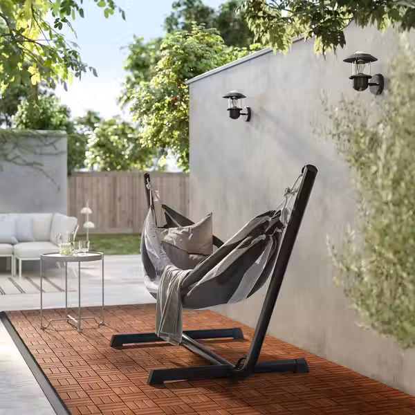 BOCKÖN Опора д/гамака, д/исп на улице - чёрный - фото 2