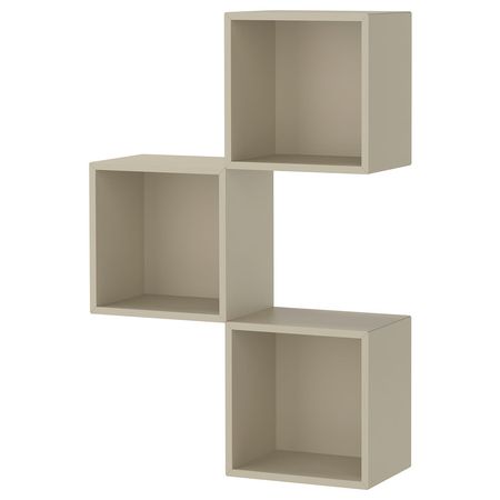 EKET Комбинация настенных шкафов - бежевый 70x25x105 см