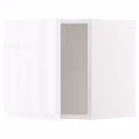 METOD Навесной шкаф - белый/Voxtorp глянцевый/белый 40x40 см