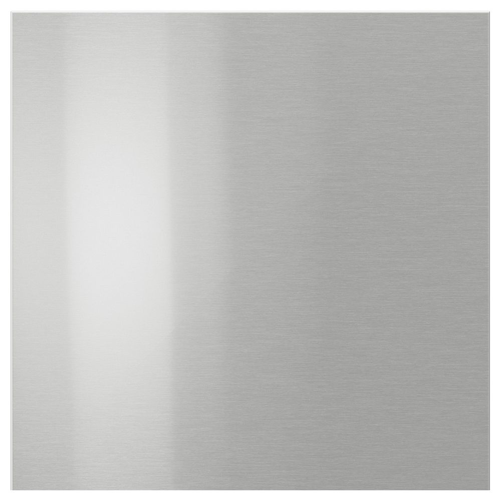 Фронтальная панель ящика, нержавеющая сталь 40x40 см IKEA ГРЕВСТА 003.971.52 - схема-чертеж с размерами