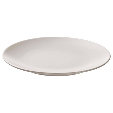 Тарелка десертная, бежевый 20 см IKEA DINERA ДИНЕРА 004.239.76