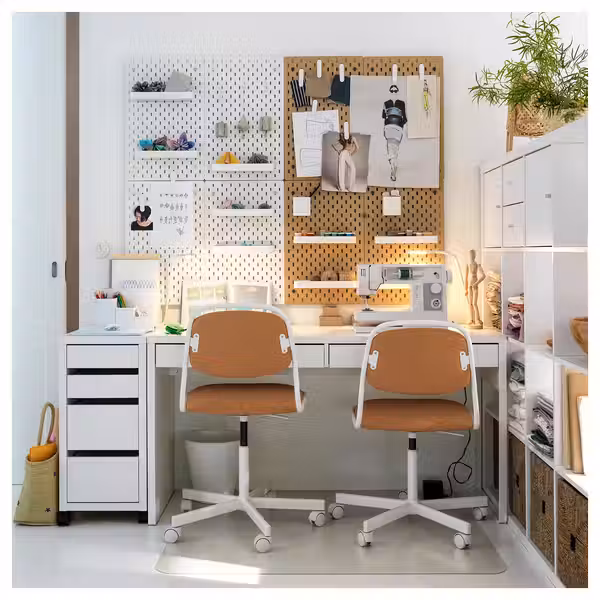 MICKE Письменный стол - белый 142x50 см - фото 6