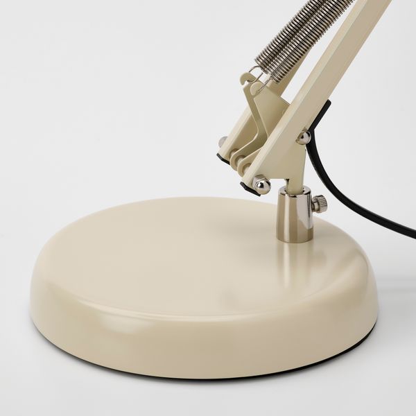 Лампа рабочая, бежевый IKEA FORSÅ ФОРСО 305.136.40 - схема-чертеж с размерами